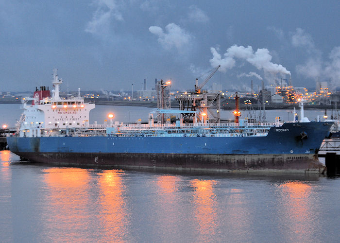 Photograph of the vessel  Rocket pictured at Immingham Oil Terminal on 23rd June 2011