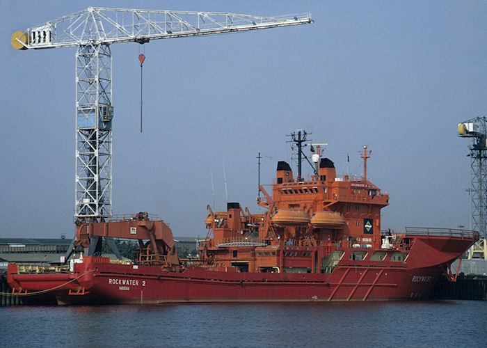  Rockwater 2 pictured in Vulcaanhaven, Rotterdam on 27th September 1992