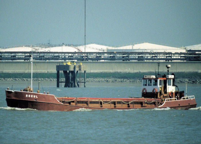 Photograph of the vessel  Rogul pictured on the River Thames on 16th May 1998
