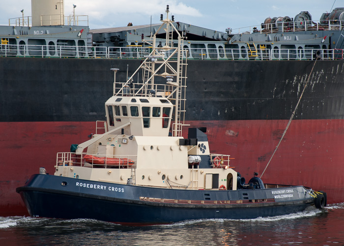 Photograph of the vessel  Roseberry Cross pictured at North Shields on 22nd August 2014