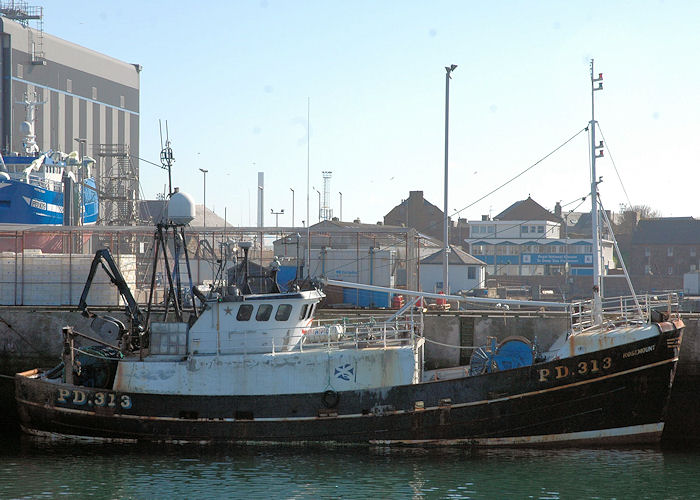 Photograph of the vessel fv Rosemount pictured at Peterhead on 28th April 2011