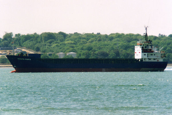  Rosita Maria pictured on Southampton Water on 8th May 1995