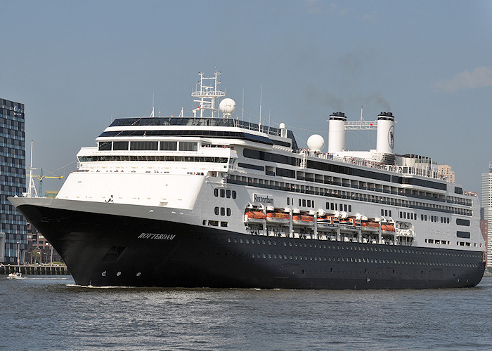 Photograph of the vessel  Rotterdam pictured departing Rotterdam on 26th June 2011