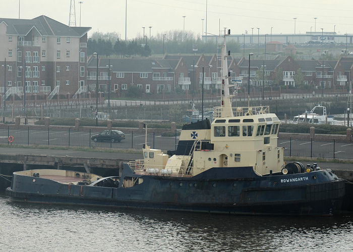 Photograph of the vessel  Rowangarth pictured at North Shields on 11th May 2005