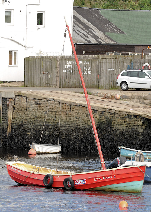 Photograph of the vessel fv Royal Diadem II pictured at South Shields on 26th August 2012