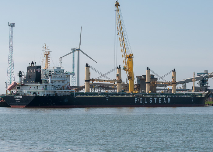 Photograph of the vessel  Roztocze pictured at Liverpool on 31st May 2014