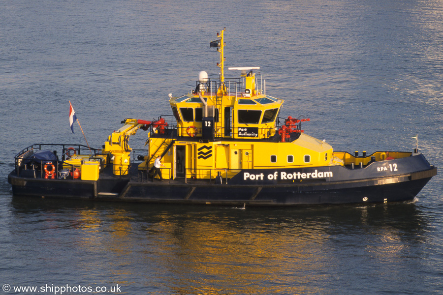 Photograph of the vessel  RPA 12 pictured on the Nieuwe Maas at Vlaardingen on 16th June 2002