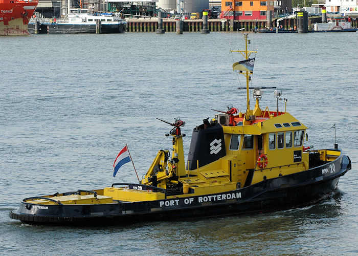 Photograph of the vessel  RPA 20 pictured passing Vlaardingen on 21st June 2010