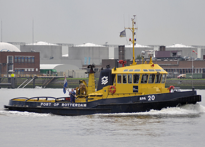 Photograph of the vessel  RPA 20 pictured passing Vlaardingen on 28th June 2011