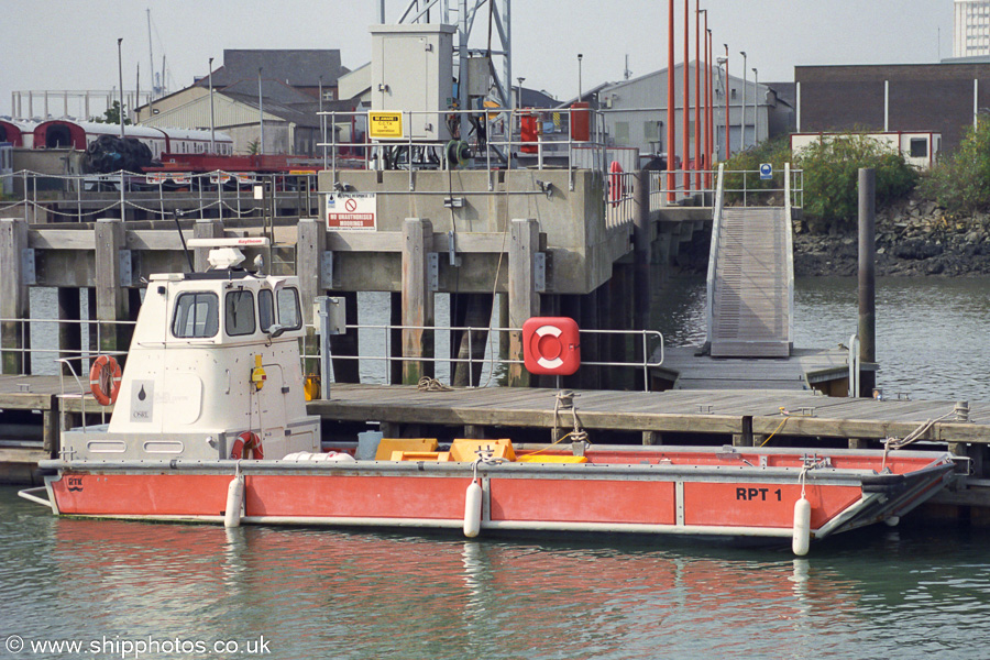 Photograph of the vessel  RPT 1 pictured at Northam, Southampton on 22nd September 2001