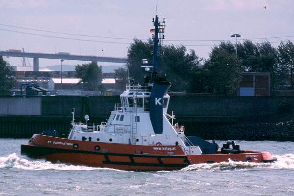 Photograph of the vessel  RT Innovation pictured at Hamburg on 29th May 2001