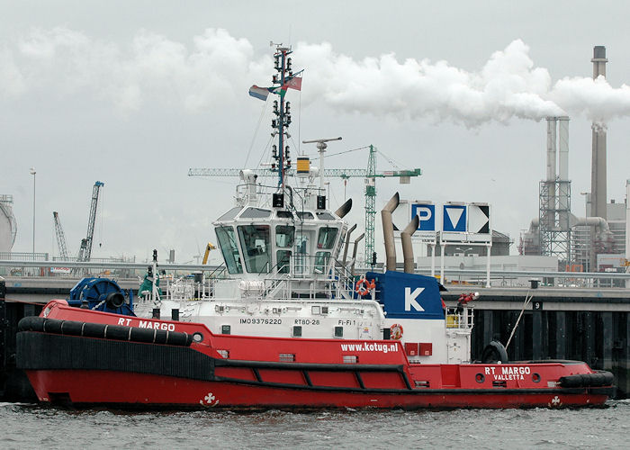 Photograph of the vessel  RT Margo pictured in Yangtzehaven, Europoort on 20th June 2010
