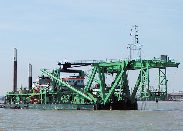 Photograph of the vessel  Rubens pictured at Shellhaven on 22nd May 2010