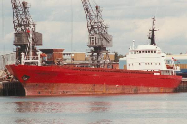 Photograph of the vessel  Running Bear pictured in Southampton on 5th September 1992