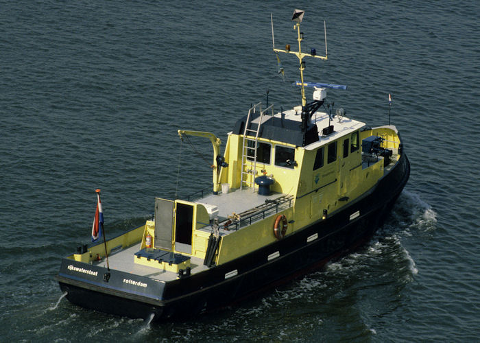 Photograph of the vessel  RWS 14 pictured passing Hoek van Holland on 15th April 1996