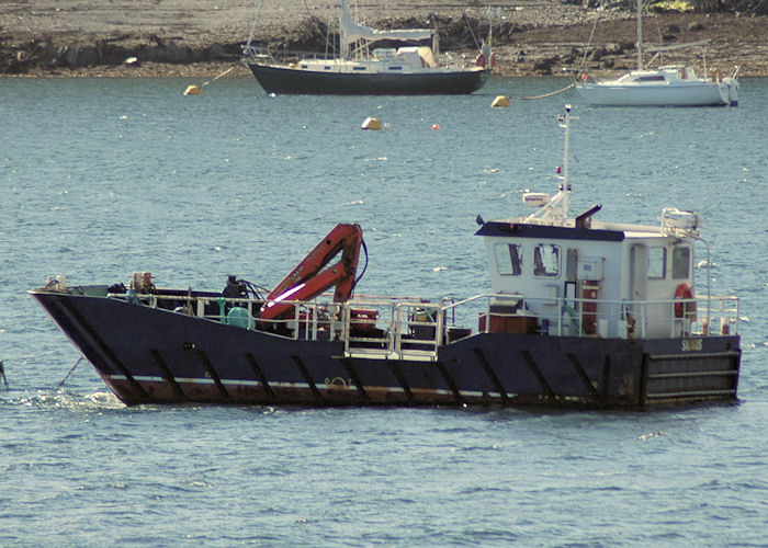 Photograph of the vessel  Salarus pictured at Oban on 23rd April 2011