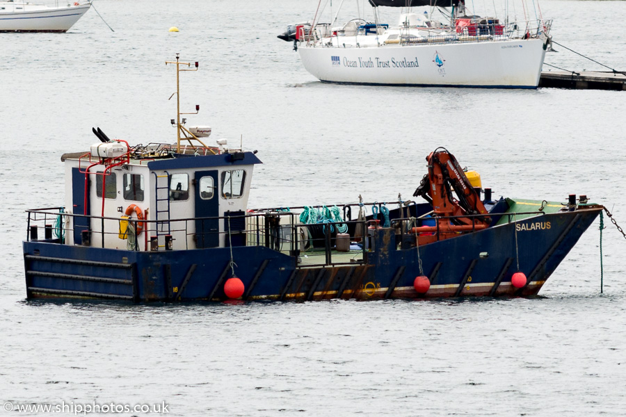 Photograph of the vessel  Salarus pictured at Oban on 15th May 2016