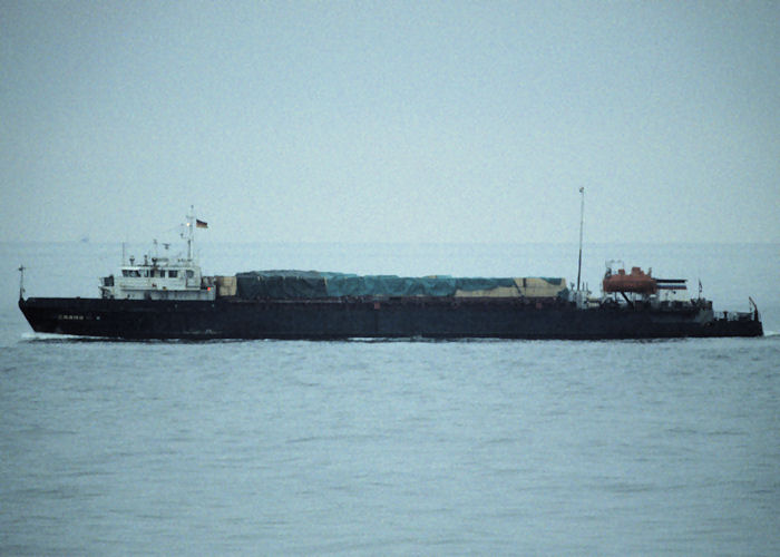 Photograph of the vessel  Salmi pictured on the River Elbe on 27th May 1998
