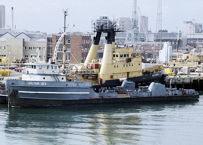  Salton Sea pictured in Portsmouth Naval Base on 29th June 1990