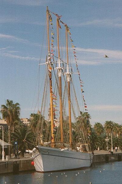 Photograph of the vessel  Santa Eulalia pictured in Barcelona on 18th March 2001