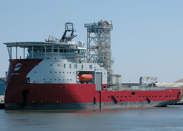 Photograph of the vessel  Sarah pictured at Montrose on 30th April 2011