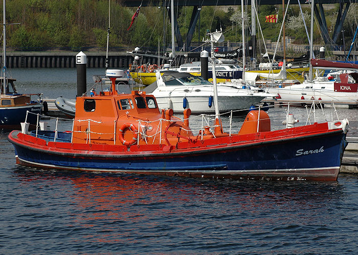 Photograph of the vessel  Sarah pictured at Royal Quays, North Shields on 6th May 2008