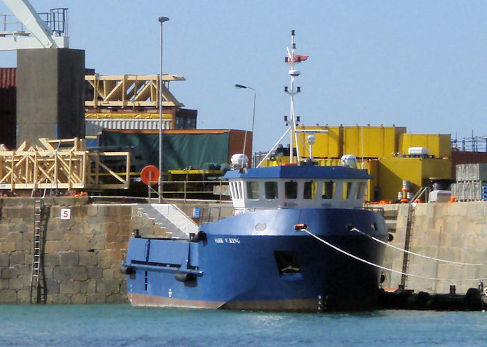 Photograph of the vessel  Sark Viking pictured at St. Peter Port on 19th June 2008