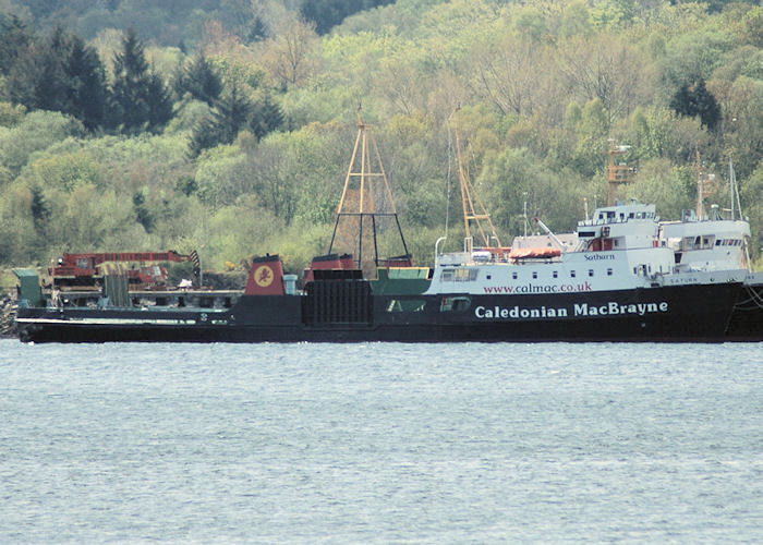 Photograph of the vessel  Saturn pictured laid up at Rosneath on 7th May 2010