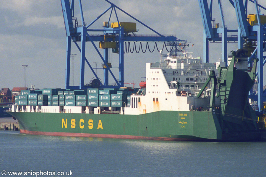 Saudi Abha pictured at Zeebrugge on 13th May 2003