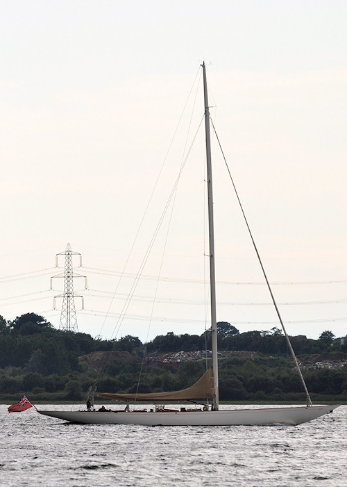 Photograph of the vessel  Savannah pictured on Southampton Water on 20th July 2012