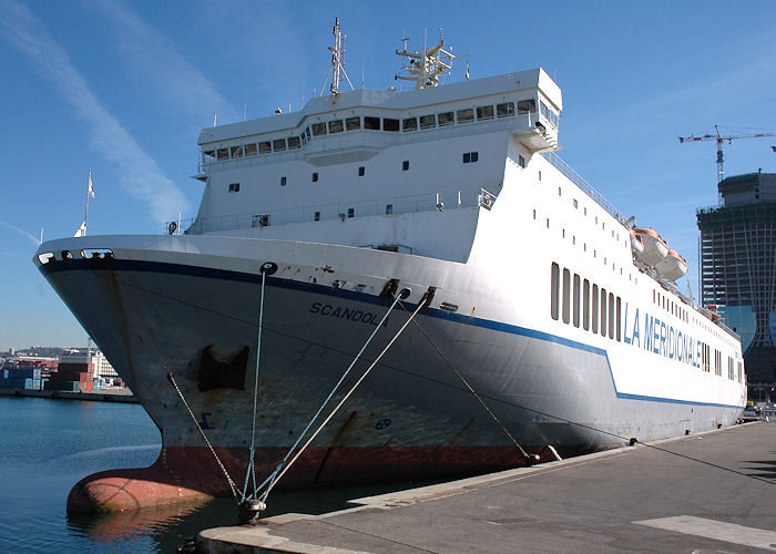 Photograph of the vessel  Scandola pictured at Marseille on 10th August 2008