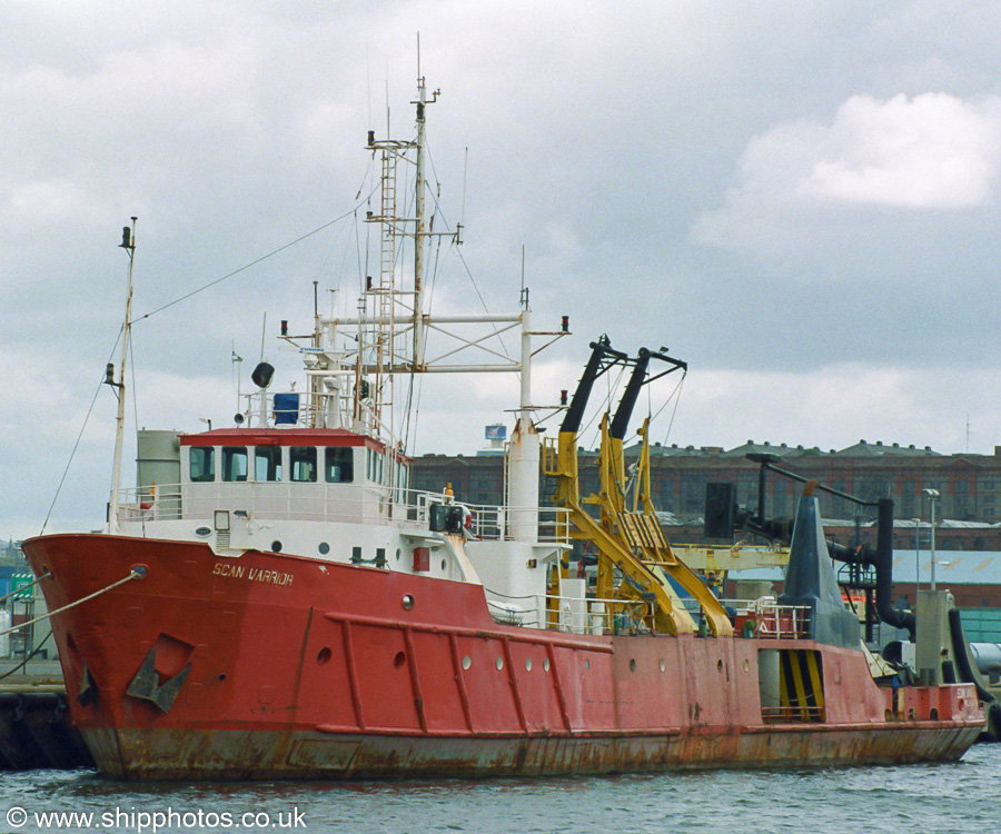 Photograph of the vessel  Scan Warrior pictured in Liverpool on 19th June 2004