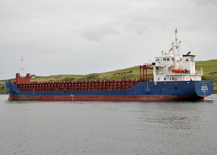 Photograph of the vessel  Schillig pictured departing Aberdeen on 16th September 2012