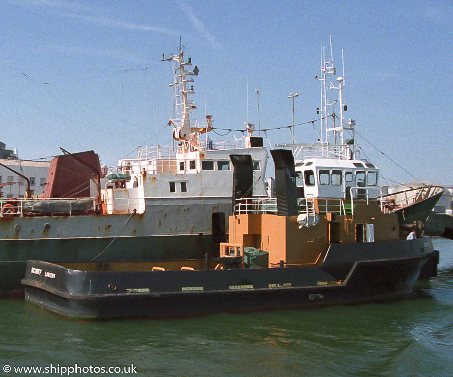 Photograph of the vessel  Scorff pictured at Lorient on 23rd August 1989