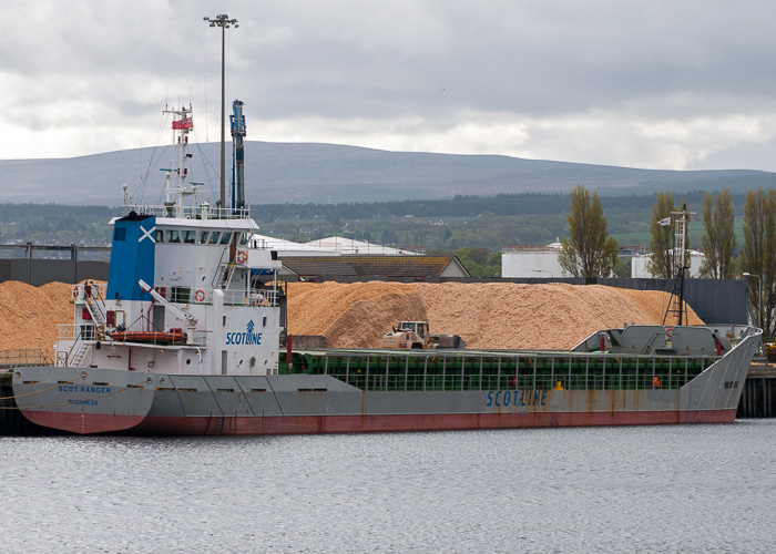 Photograph of the vessel  Scot Ranger pictured at Inverness on 6th May 2014
