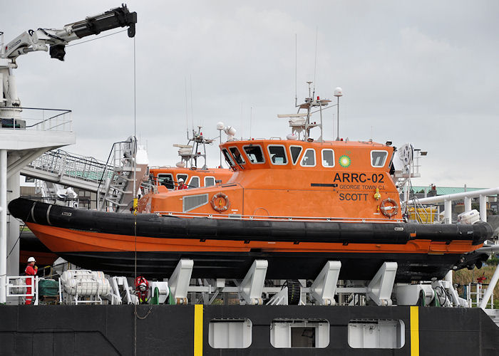 Photograph of the vessel  Scott pictured at Aberdeen on 13th September 2013