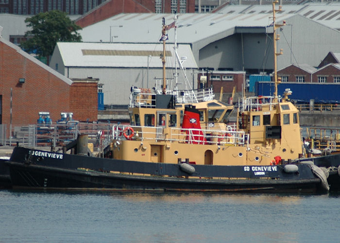  SD Genevieve pictured in Portsmouth Harbour on 13th June 2009