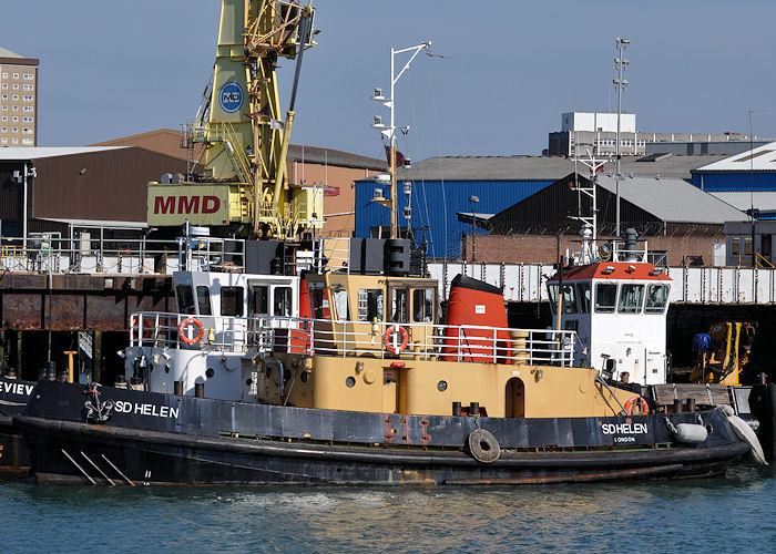  SD Helen pictured in Portsmouth Naval Base on 8th June 2013
