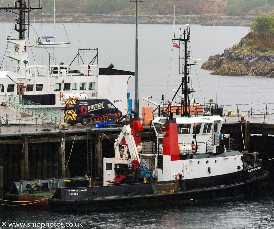 SD Kyle of Lochalsh pictured at Kyle of Lochalsh on 19th May 2016
