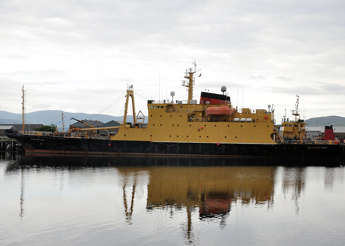Photograph of the vessel  SD Newton pictured in Great Harbour, Greenock on 5th June 2012