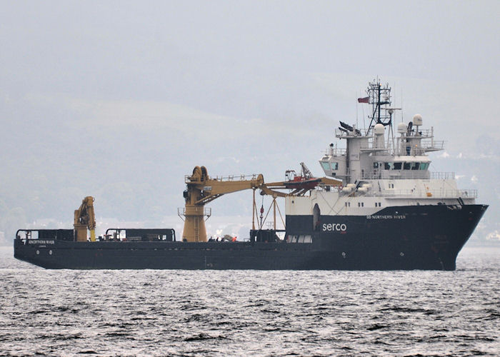 Photograph of the vessel  SD Northern River pictured at Greenock on 22nd July 2013