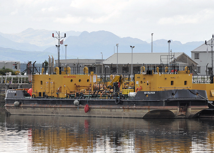 Photograph of the vessel  SD Oilman pictured in Great Harbour, Greenock on 5th June 2012