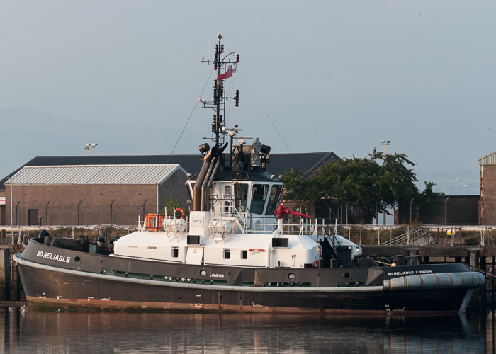 Photograph of the vessel  SD Reliable pictured in Great Harbour, Greenock on 19th September 2014