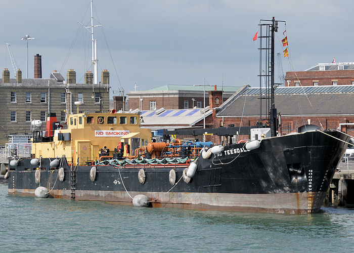 Photograph of the vessel  SD Teesdale pictured in Portsmouth Naval Base on 10th June 2013