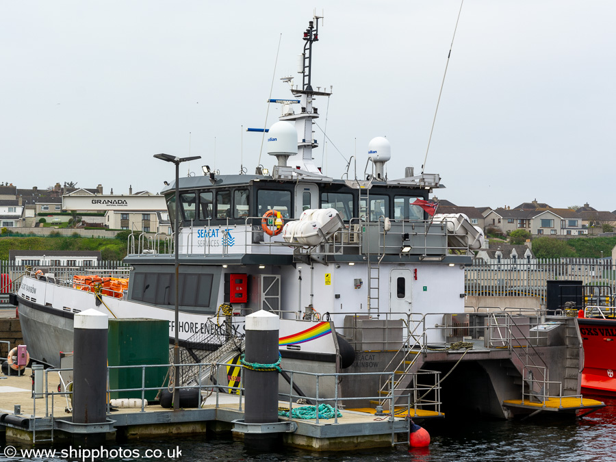 Photograph of the vessel  Seacat Rainbow pictured at Wick on 12th May 2024