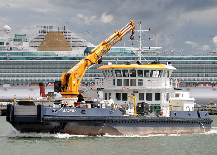 Photograph of the vessel  Seagreen pictured at Southampton on 20th July 2012