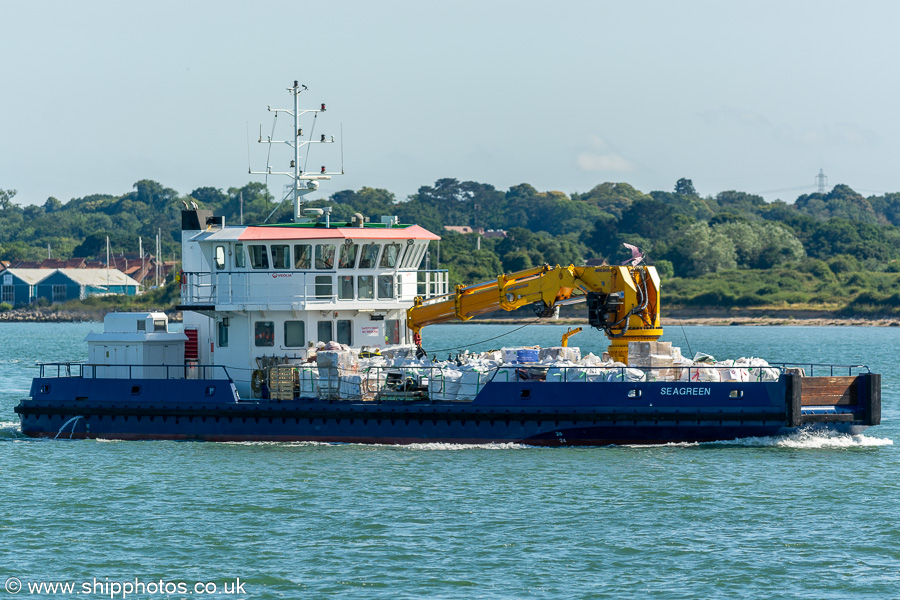 Photograph of the vessel  Seagreen pictured at Southampton on 14th July 2024