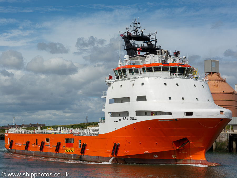 Photograph of the vessel  Sea Gull pictured at Blyth on 14th August 2021