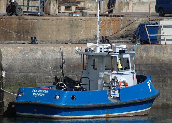  Sea Helper pictured at Macduff on 28th April 2011