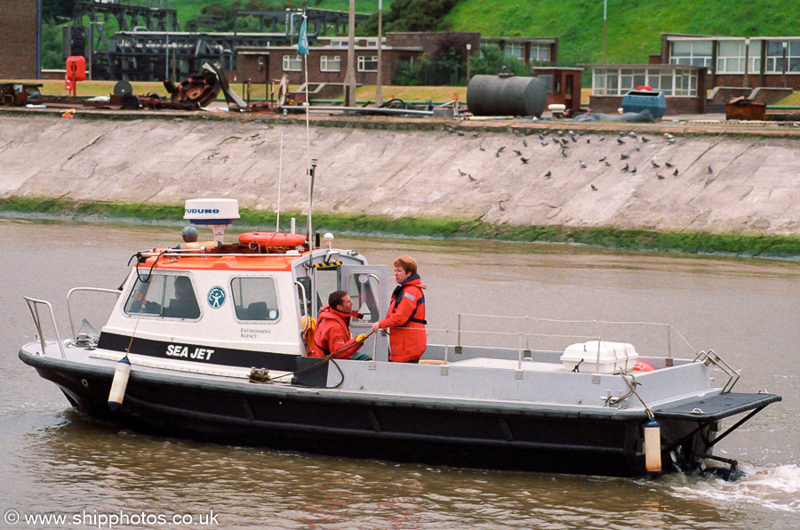 Photograph of the vessel  Sea Jet pictured at Eastham Locks on 6th June 2001